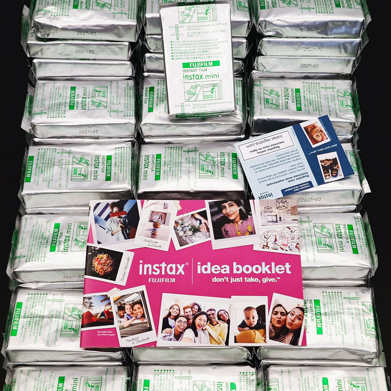 Instant Film Pack - Fujifilm Instax Mini Film Tepi Putih
