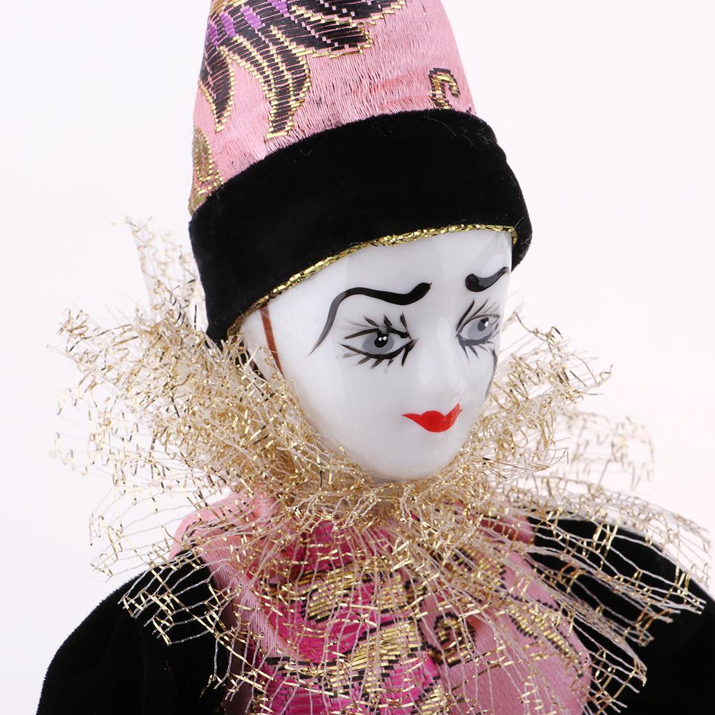 Boneka Badut Porselen 22cm Kol - Vintage Collectible Porcelain Dolls ulasan dan harga