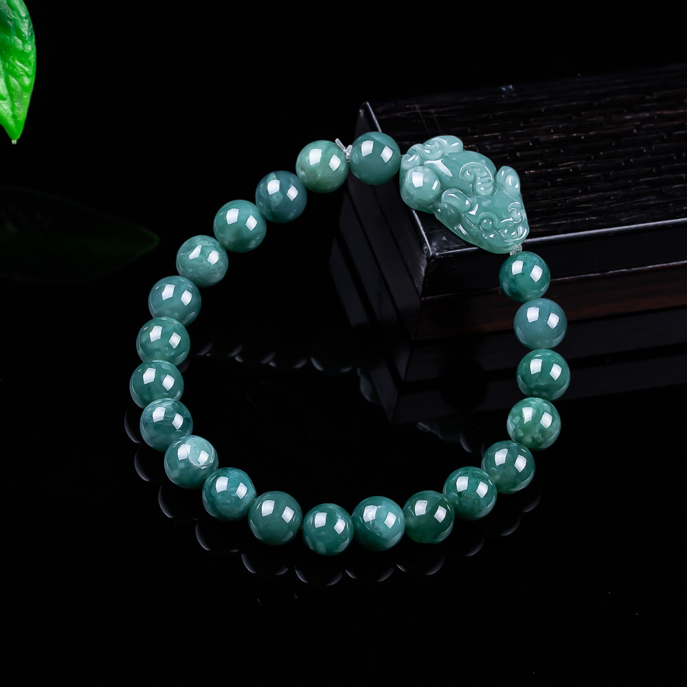 Gelang Pixiu Giok Burma Alami  - Vintage Collector ulasan dan harga