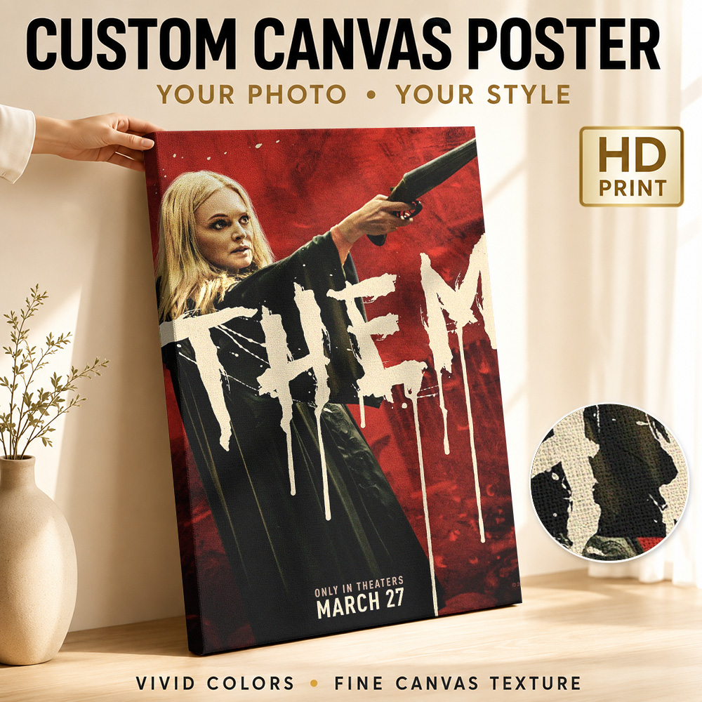 Lukisan Kanvas Film Them, Post - Collectible Vintage Photos ulasan dan harga