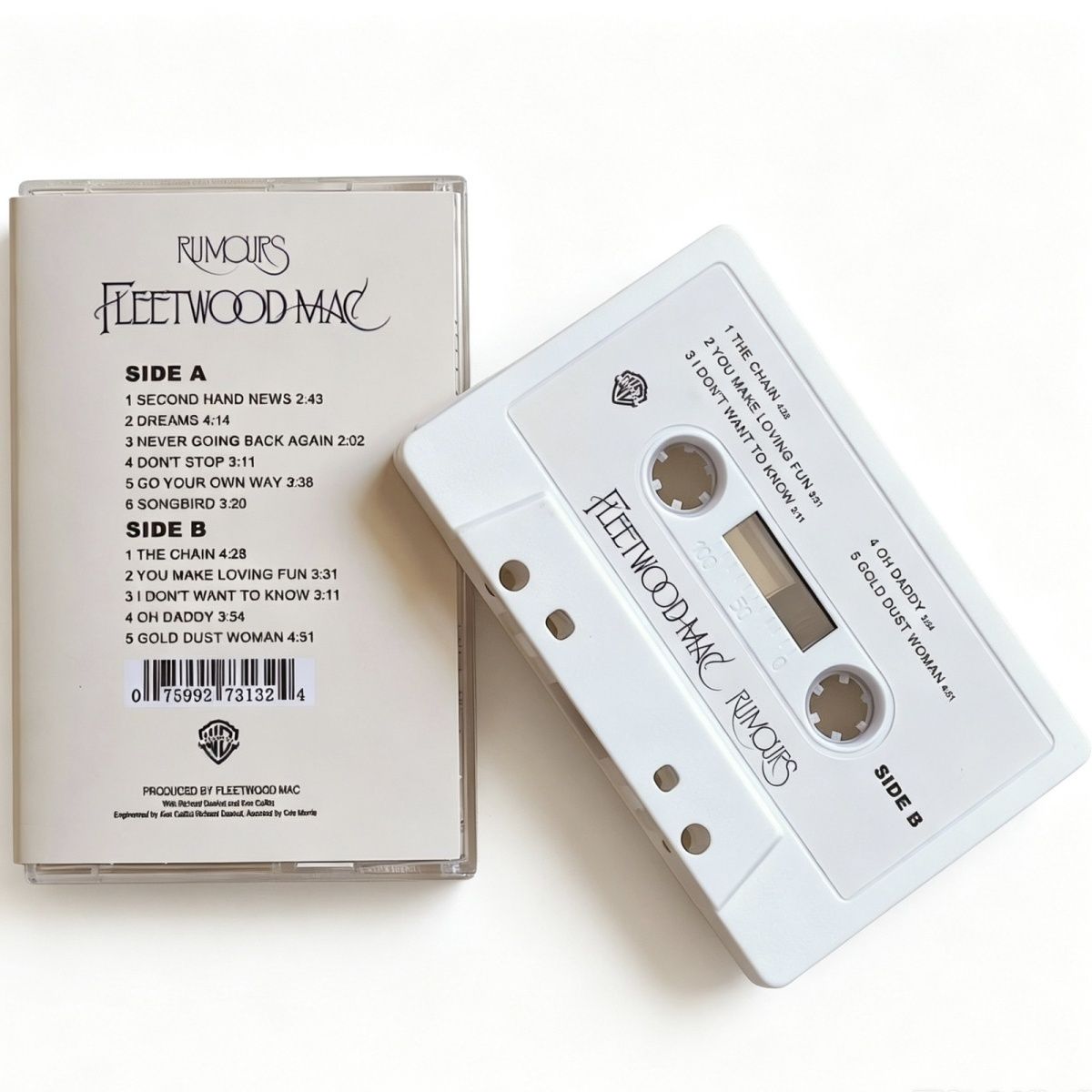 Kaset Musik Putih Klasik Kolek - Vintage Collector ulasan dan harga