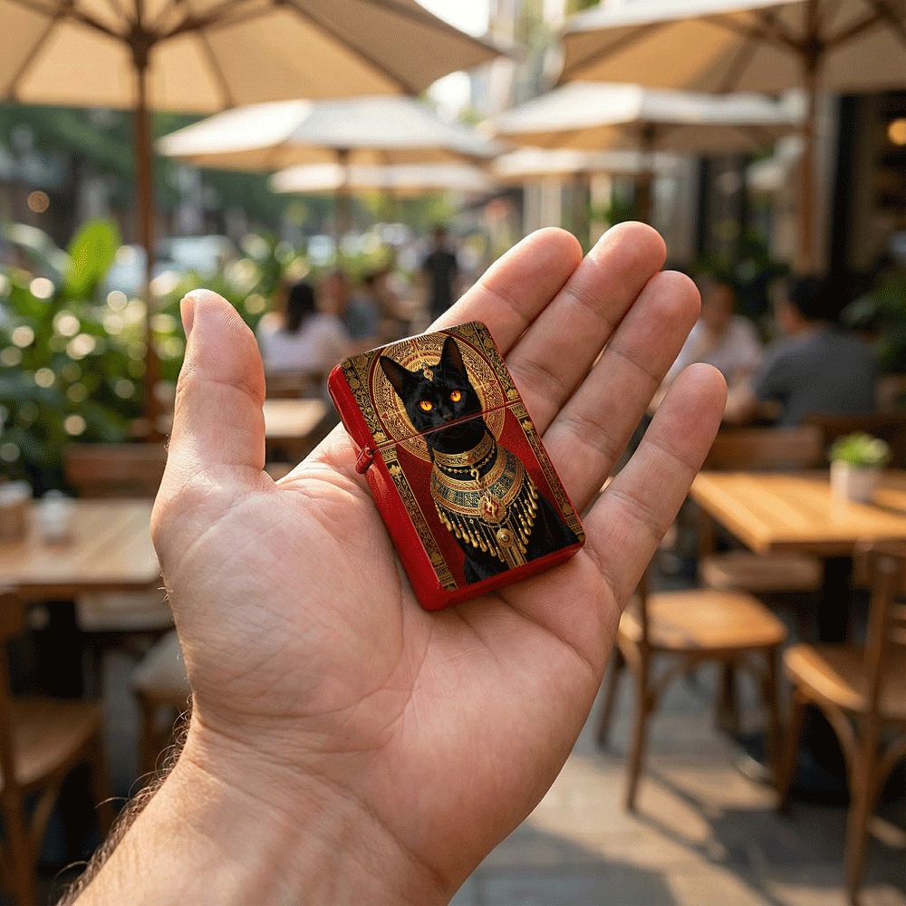 Pemantik Api Flip Top Motif Ku - Vintage Collectible Lighters ulasan dan harga