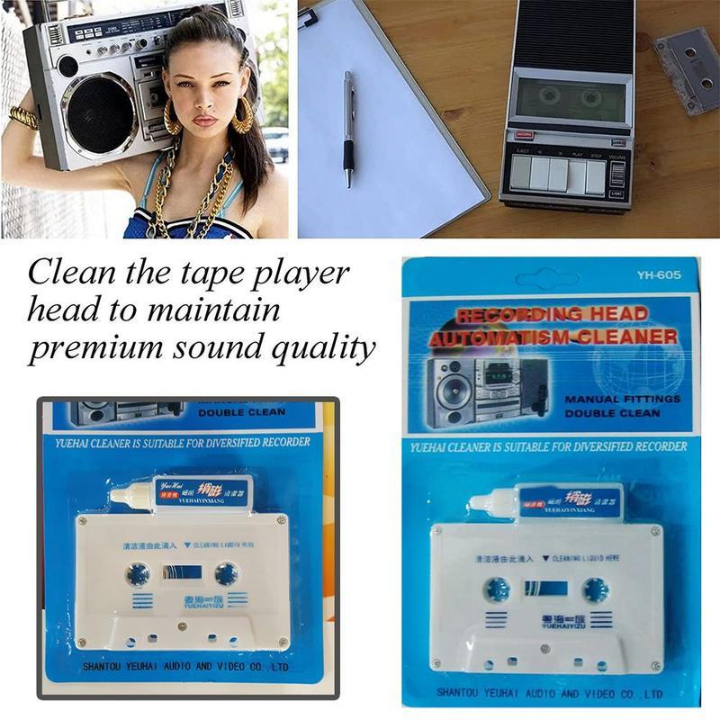 Pembersih Tape Baru, Pembersih - Cassette Tape Head ulasan dan harga
