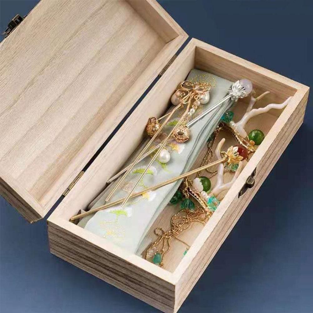 Kotak Kemasan Hadiah Kayu Serb - Vintage Collectible Show ulasan dan harga