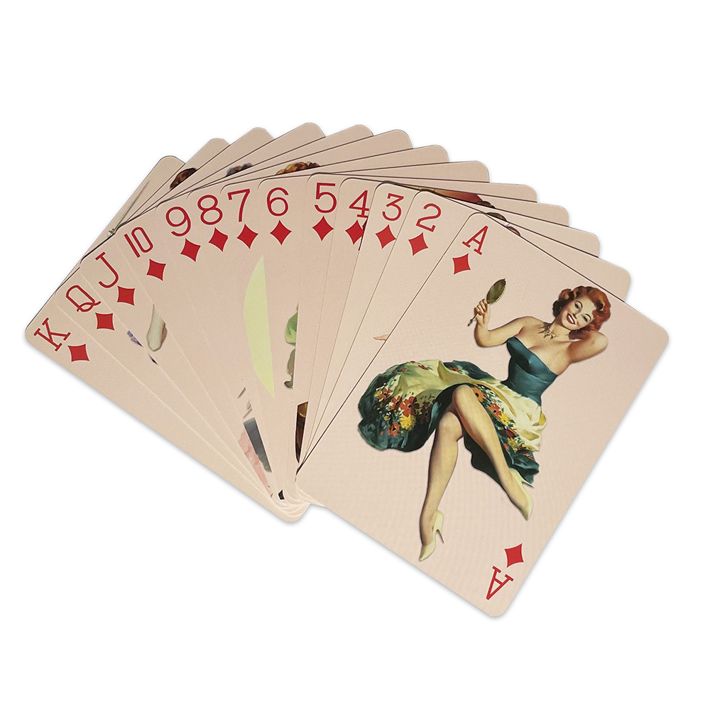 Bikini wanita cantik seksi Ret - Vintage Collectible Playing Cards ulasan dan harga